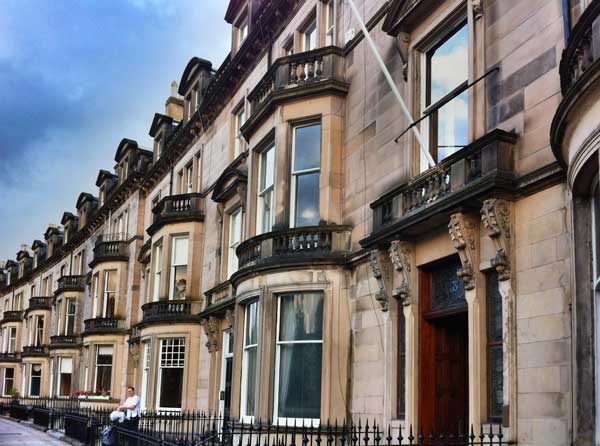 Eglinton Crescent In Edinburgh