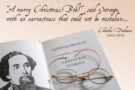 Charles Dickens Christmas Stories - A Quillcards™ Ecard