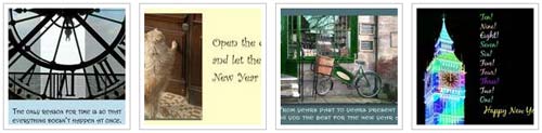 A Sampler Of Quillcards New Year Ecards