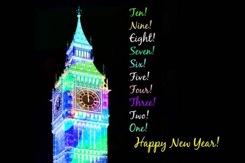 New Year Around The World - A Quillcards™ Ecard