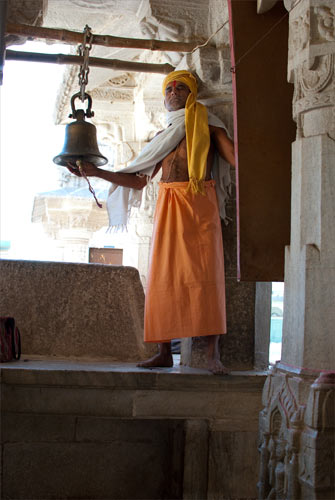 Bell Ringer Jagdith Temple, Udaipur