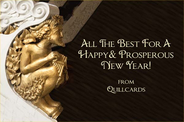 happy new year from Quillcards