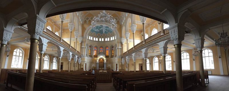 The Great Choral Synagogue in Saint Petersburg