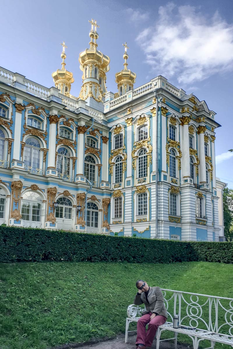 Catherine Palace at Tsarskoye Selo outside Saint Petersburg